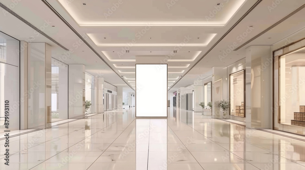 Modern Shopping Mall Interior Modern Shopping Mall Interior