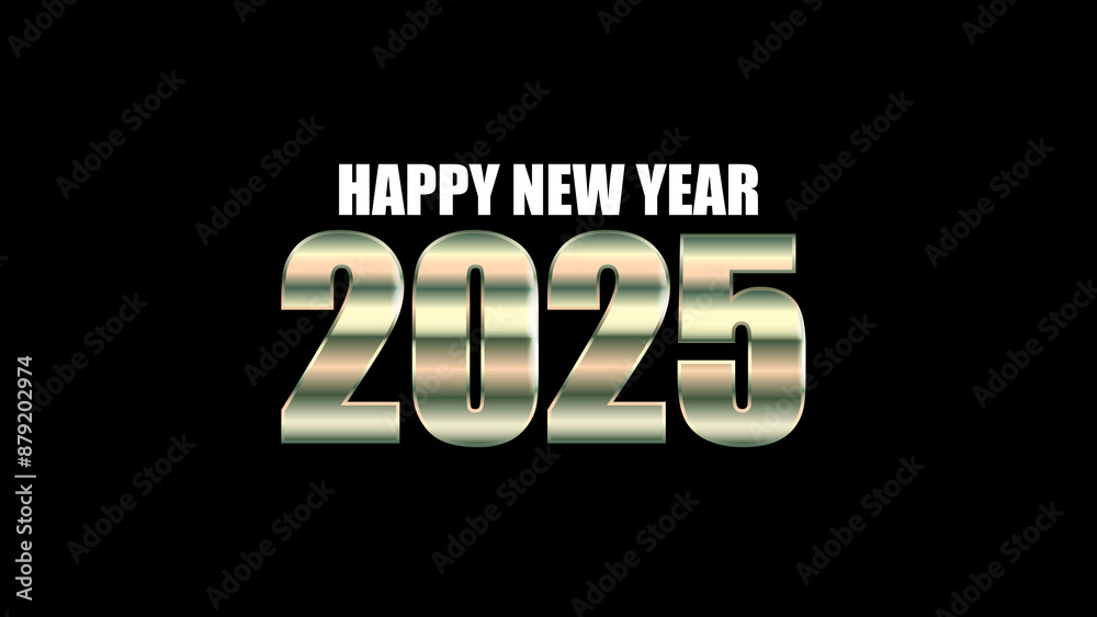 Celebrate the New Year in Style with 2025 Text Design Celebrate the New Year in Style with 2025 Text Design