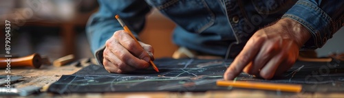 Tailor Marking Fabric with ...