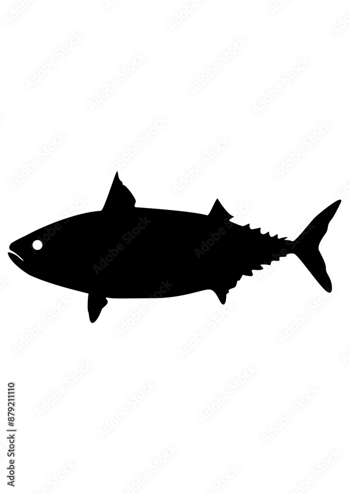 Obraz premium Fishing Outdoor | Salt Water Fish | Fresh Water Fish | Angler Dad | Fish Market | Fisherman | Lake Fishing | Aquatic Animal | Original Illustration | Vector and Clipart | Cutfile and Stencil