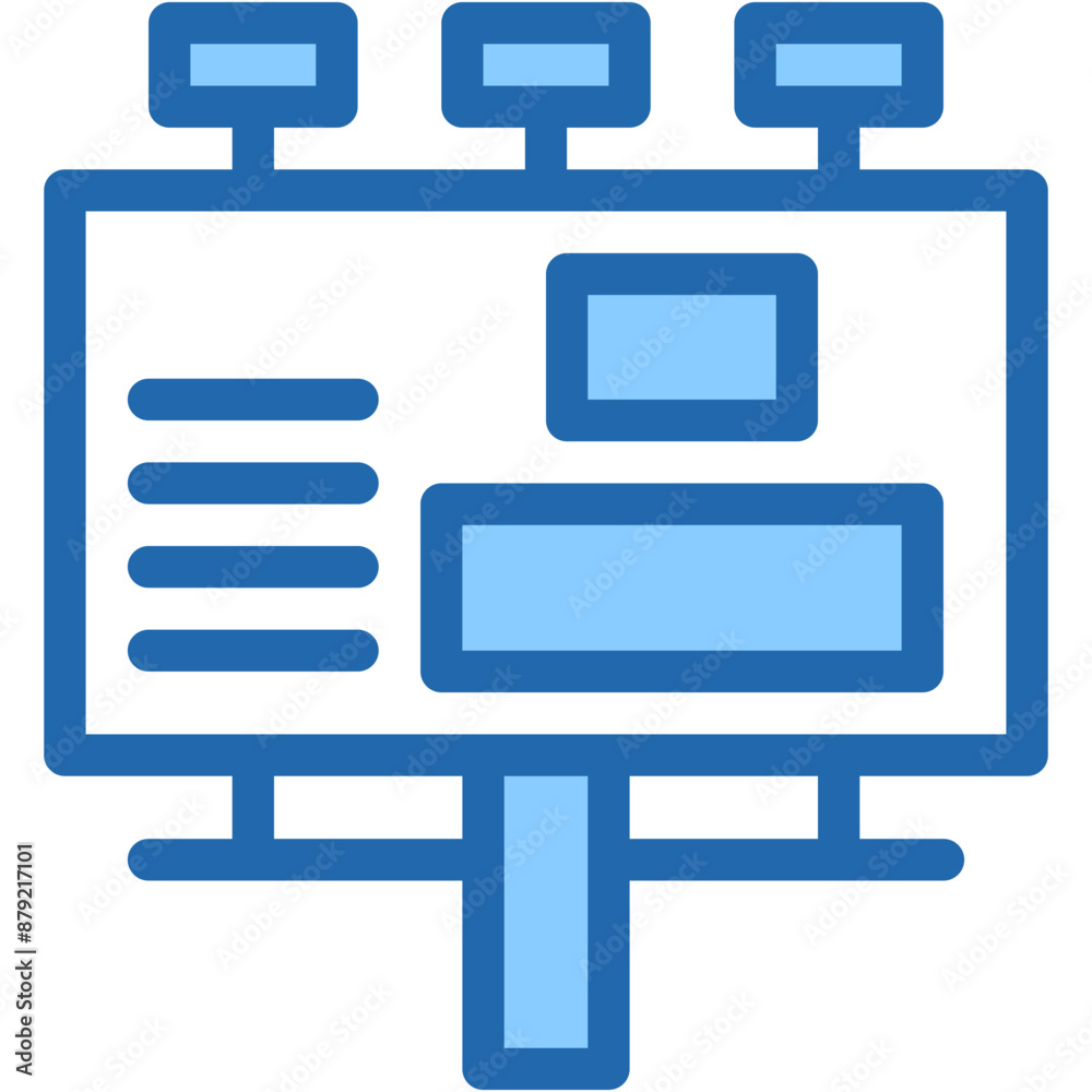 Ad, advertising, billboard, street board Icon Ad, advertising, billboard, street board Icon