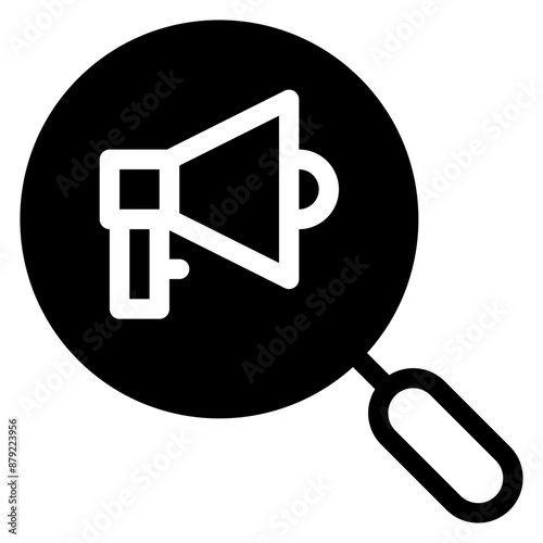 speaker, marketing, lense, search, tool Icon