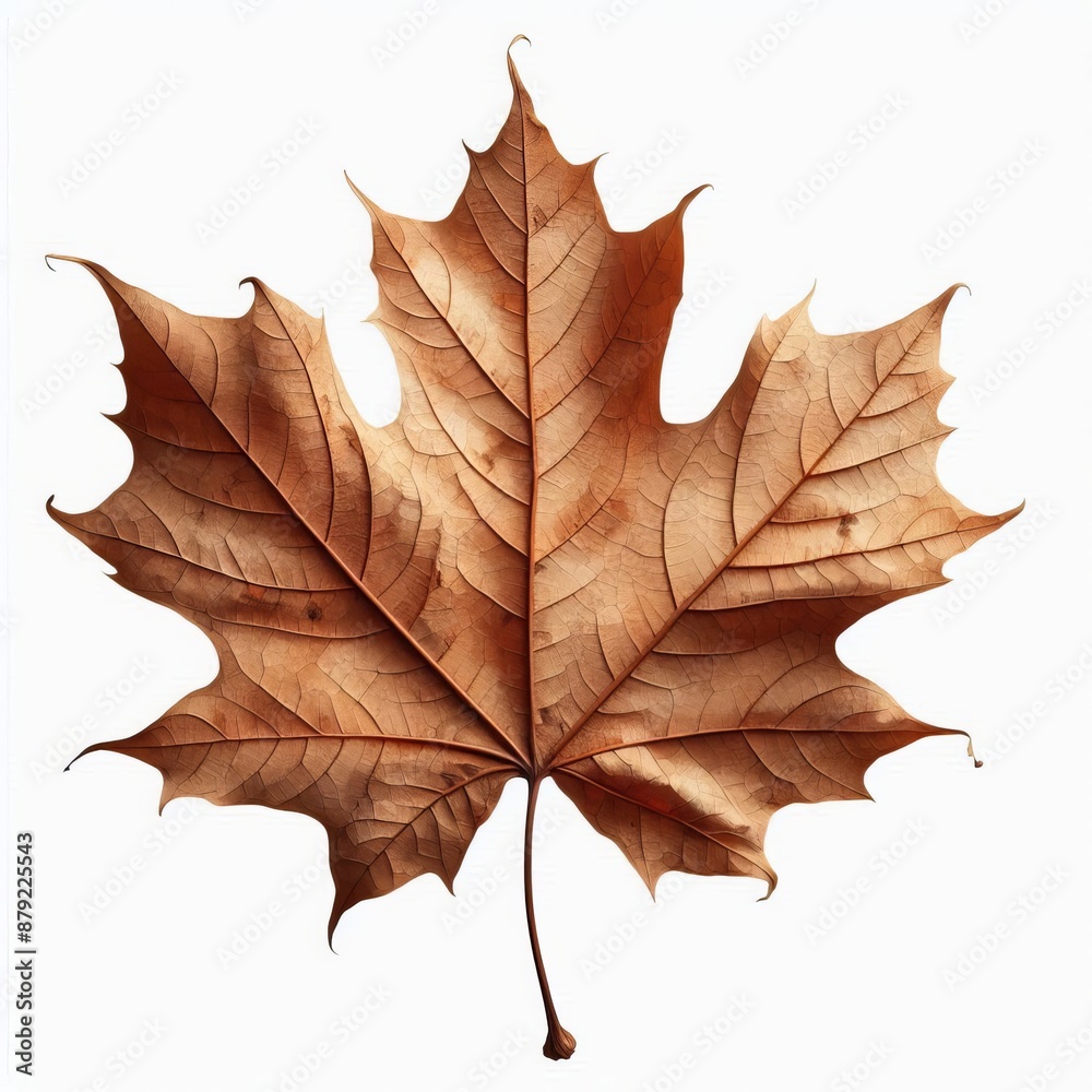 Autumn maple leaf with vibrant colors of red yellow and orange isolated on a white background Autumn maple leaf with vibrant colors of red yellow and orange isolated on a white background