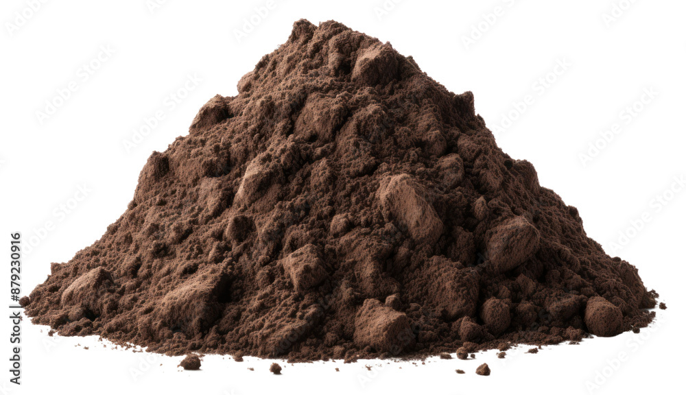 PNG Pile of humus soil dessert white background ingredient. PNG Pile of humus soil dessert white background ingredient.