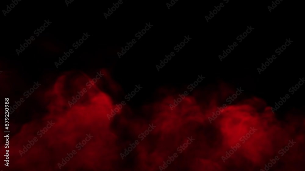 Red smoke abstract animated background Red smoke abstract animated background