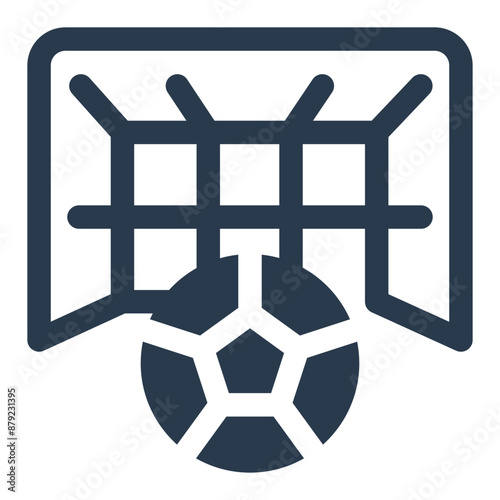 Goalpost Structure on a Football Field