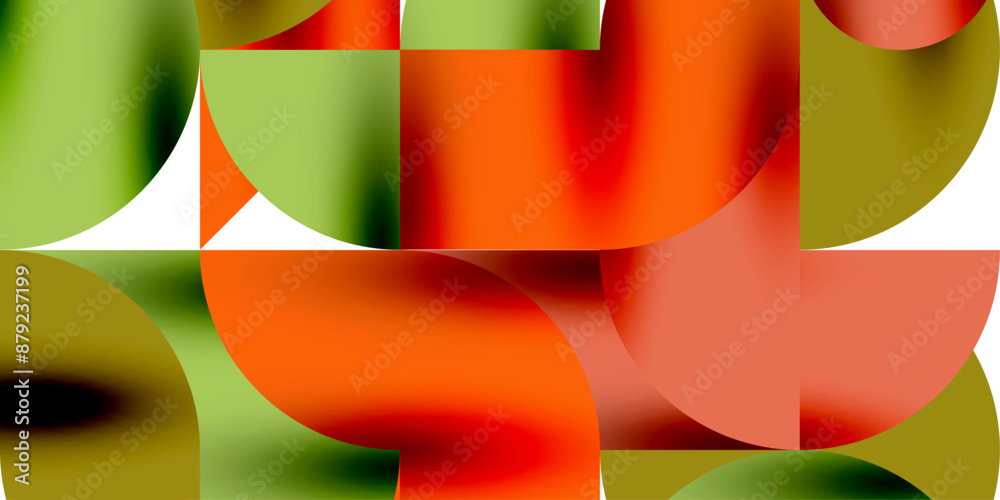 Shadow effect shiny circles and round triangles geometric modern art. Vector Illustration For Wallpaper, Banner, Background, Card, Book Illustration, landing page Shadow effect shiny circles and round triangles geometric modern art. Vector Illustration For Wallpaper, Banner, Background, Card, Book Illustration, landing page