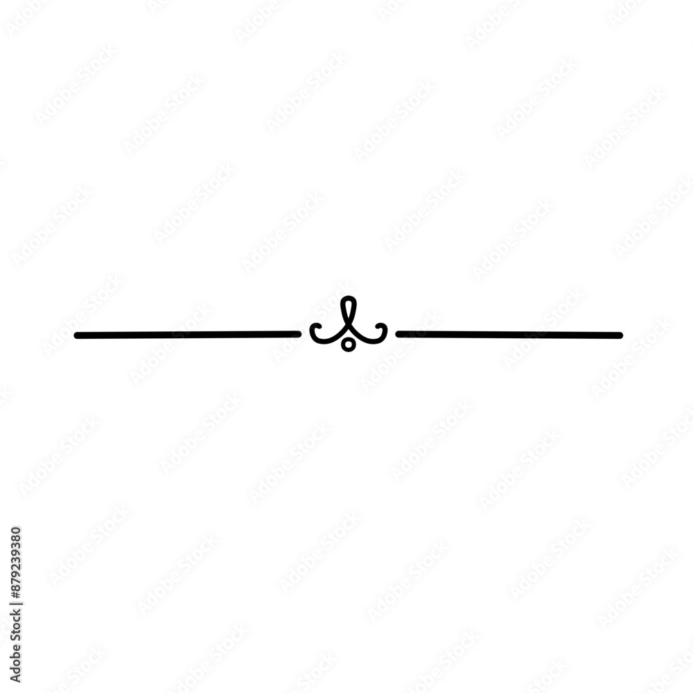 divider ornament line divider ornament line