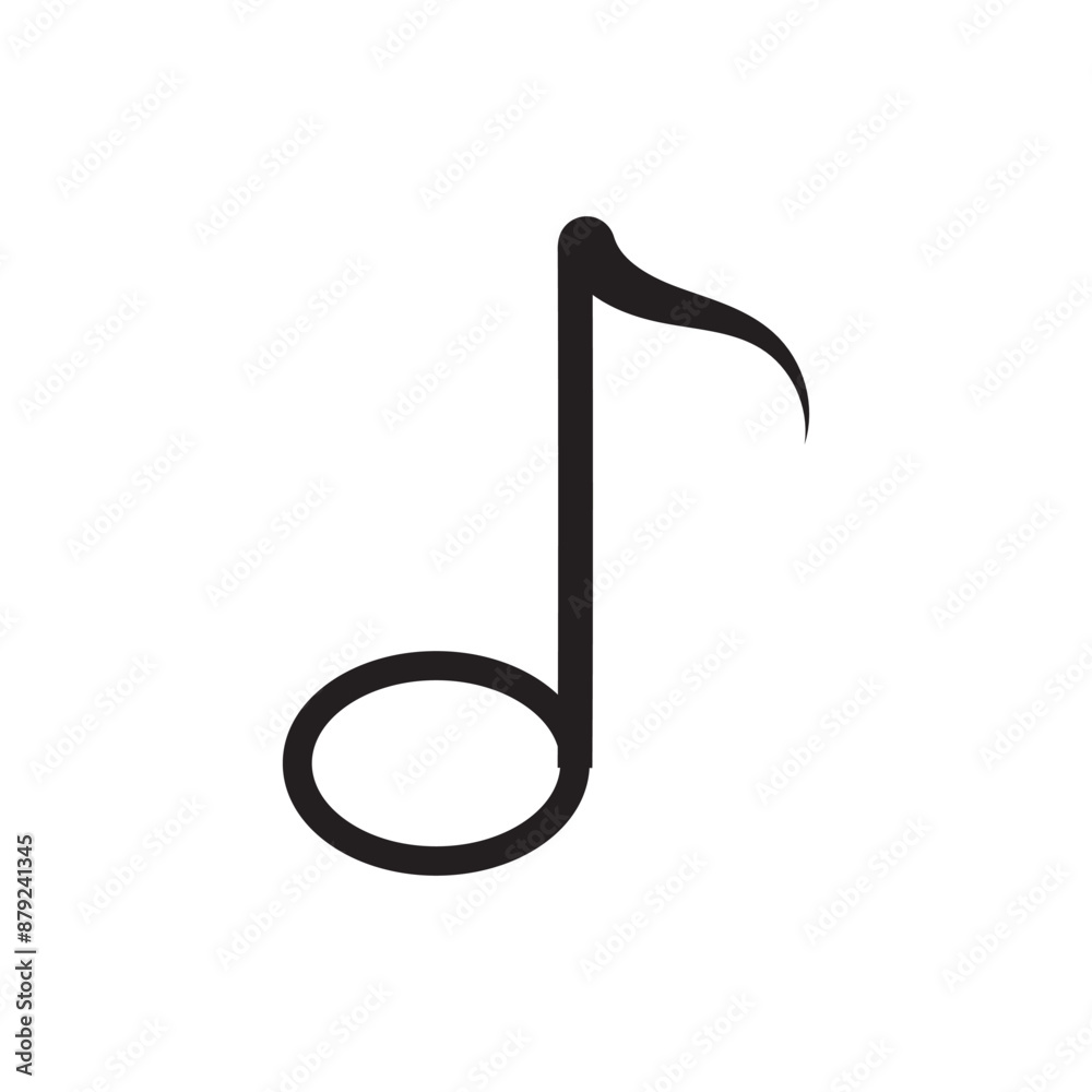 Music icon vector. note music icon vector Music icon vector. note music icon vector