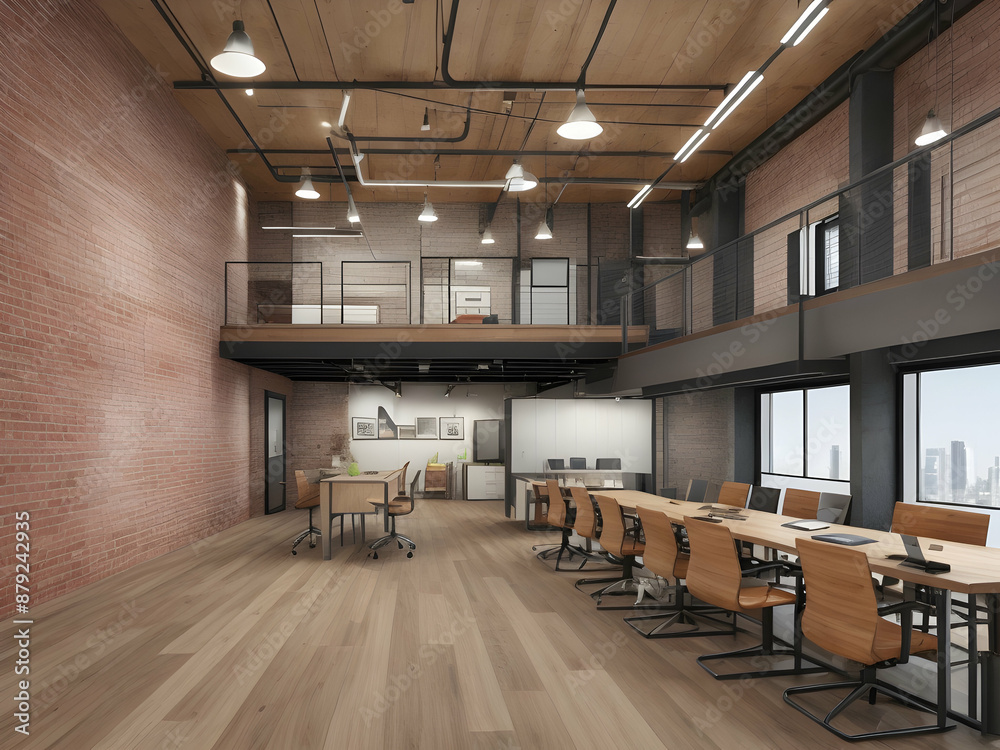 interior of a office,Ai generated interior of a office,Ai generated