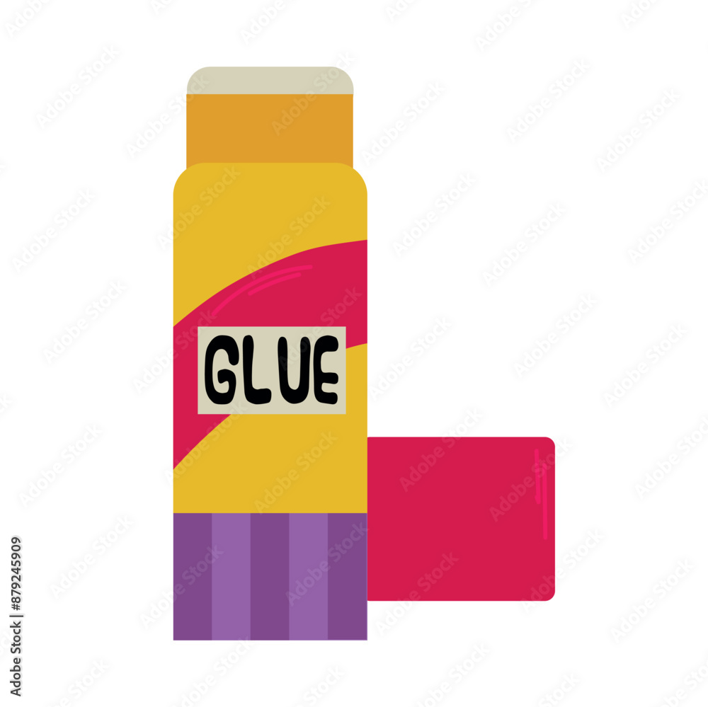 Obraz premium Glue stick icon clipart avatar logtotype isolated vector illustration