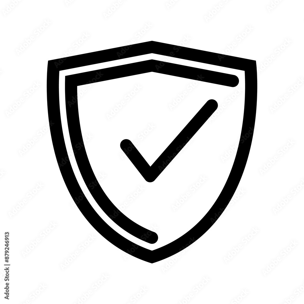 Illustration depicting a black insurance icon on a white background
Illustration depicting a black insurance icon on a white background