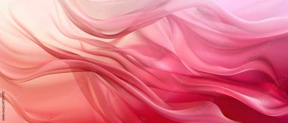Obraz premium Elegant line pink gradient background