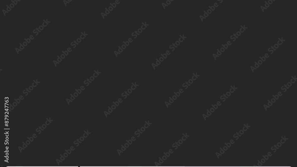 Animation of a concert ticket appearing from the bottom to the center on a green screen with alpha channel in flat design style Animation of a concert ticket appearing from the bottom to the center on a green screen with alpha channel in flat design style