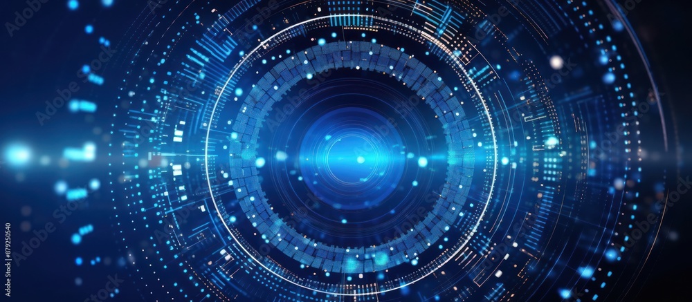 Abstract Futuristic Technology Interface Abstract Futuristic Technology Interface