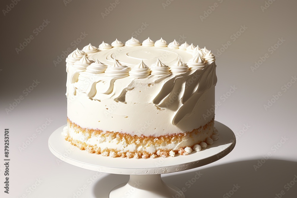 White Cream Cake