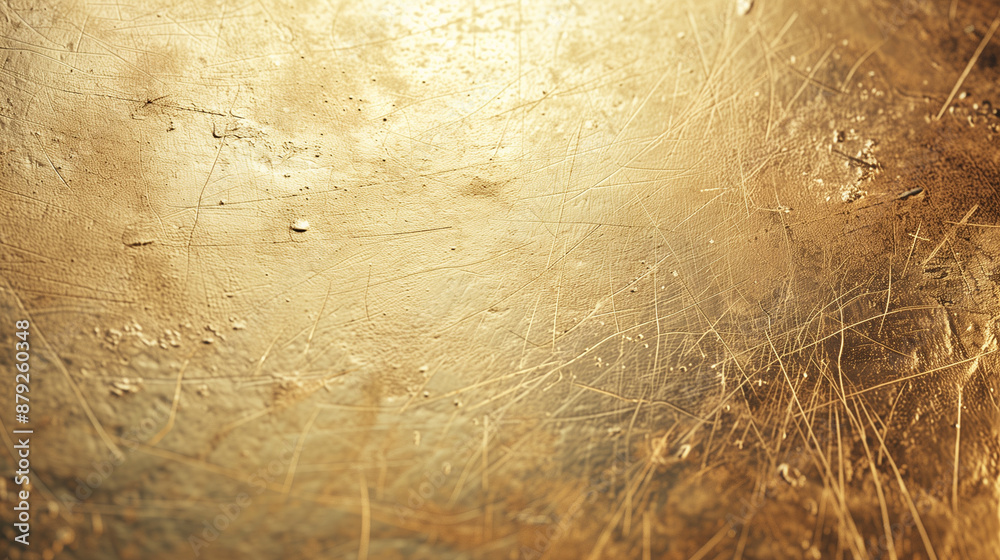Obraz premium Gold texture background. Retro golden shiny wall surface