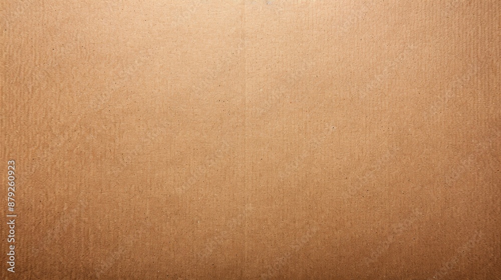 Brown cardboard paper of carton corrugated texture. Cardboard box background, Pattern rough carton