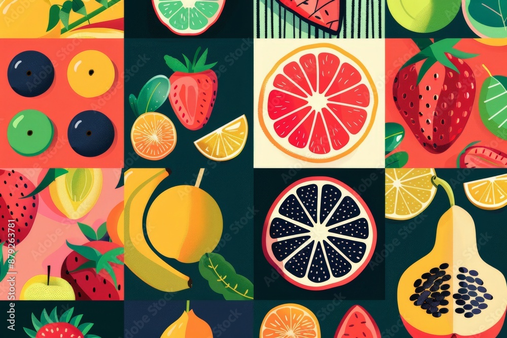 fruit themed for party invitations fruit themed for party invitations