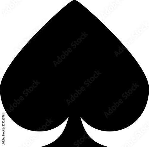 Playing Card Suit Spades