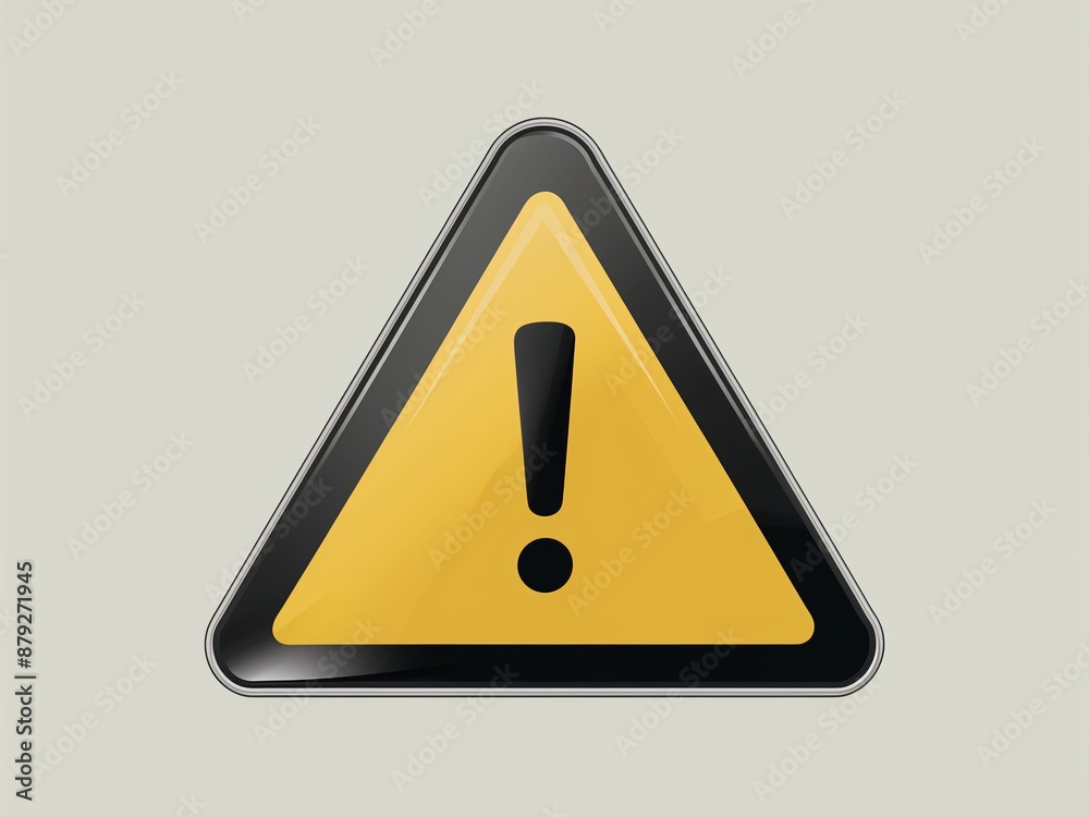 yellow warning sign yellow warning sign