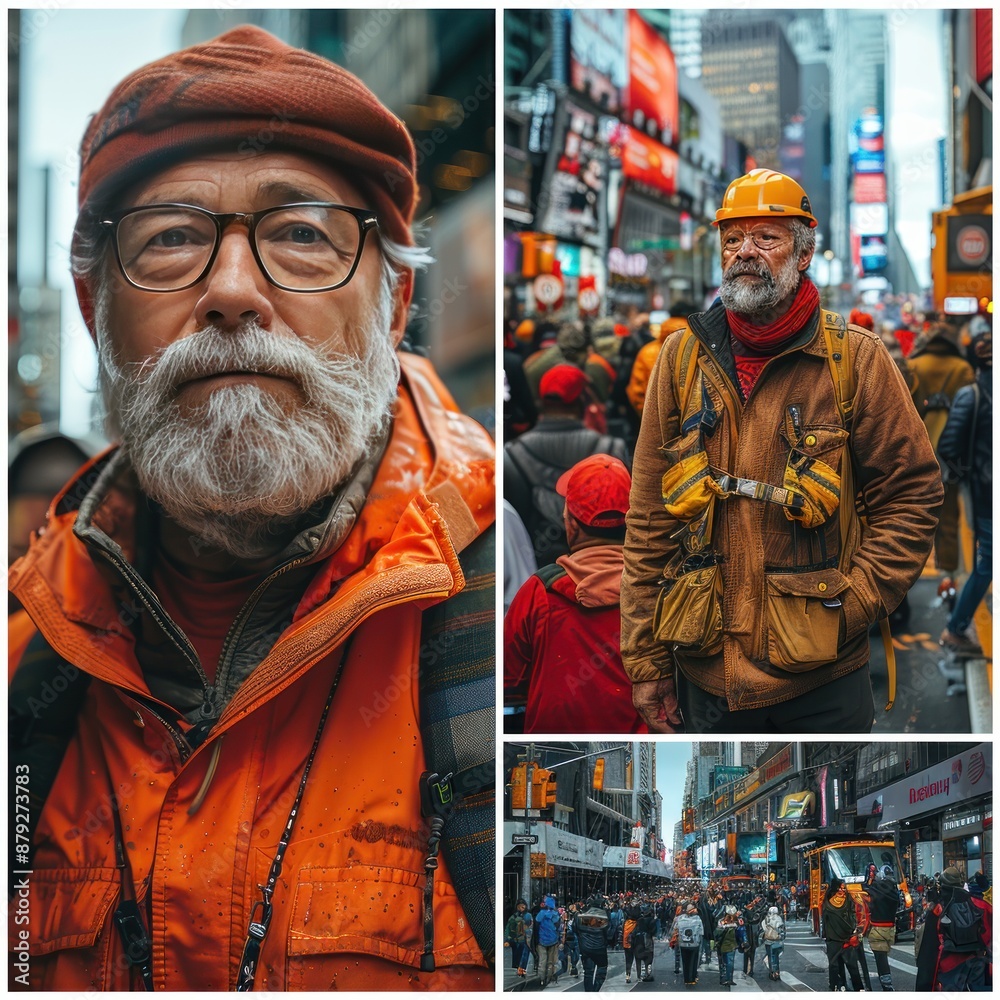 A collage of images depicting workers from around the world protesting for their rights By Generated AI A collage of images depicting workers from around the world protesting for their rights By Generated AI