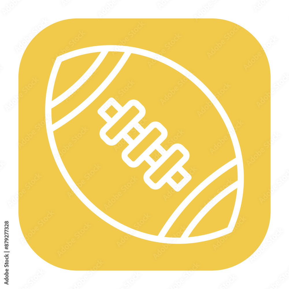 American Football icon vector image. Can be used for Sport Equipment. American Football icon vector image. Can be used for Sport Equipment.
