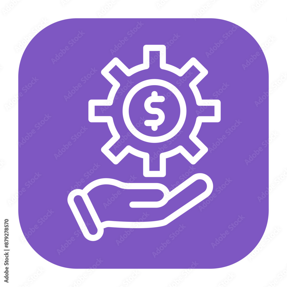 Funding Source icon vector image. Can be used for Loan. Funding Source icon vector image. Can be used for Loan.