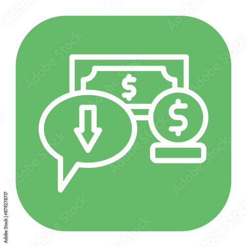 Loan Closure icon vector image. Can be used for Loan.