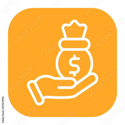 Personal Loan icon vector image. Can be used for Loan.