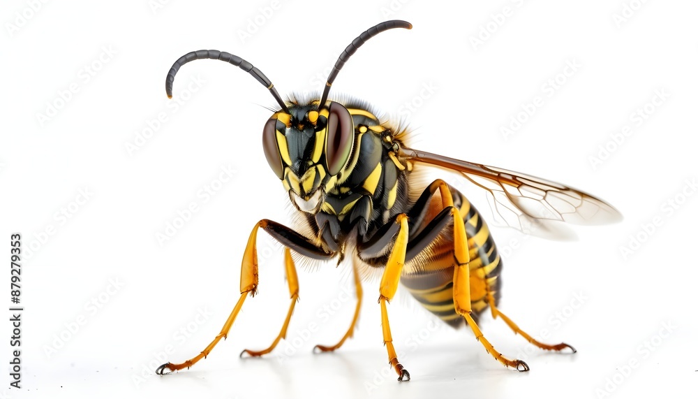 hornet isolated on white, hornet bug on white background, yellow bug photography hornet isolated on white, hornet bug on white background, yellow bug photography