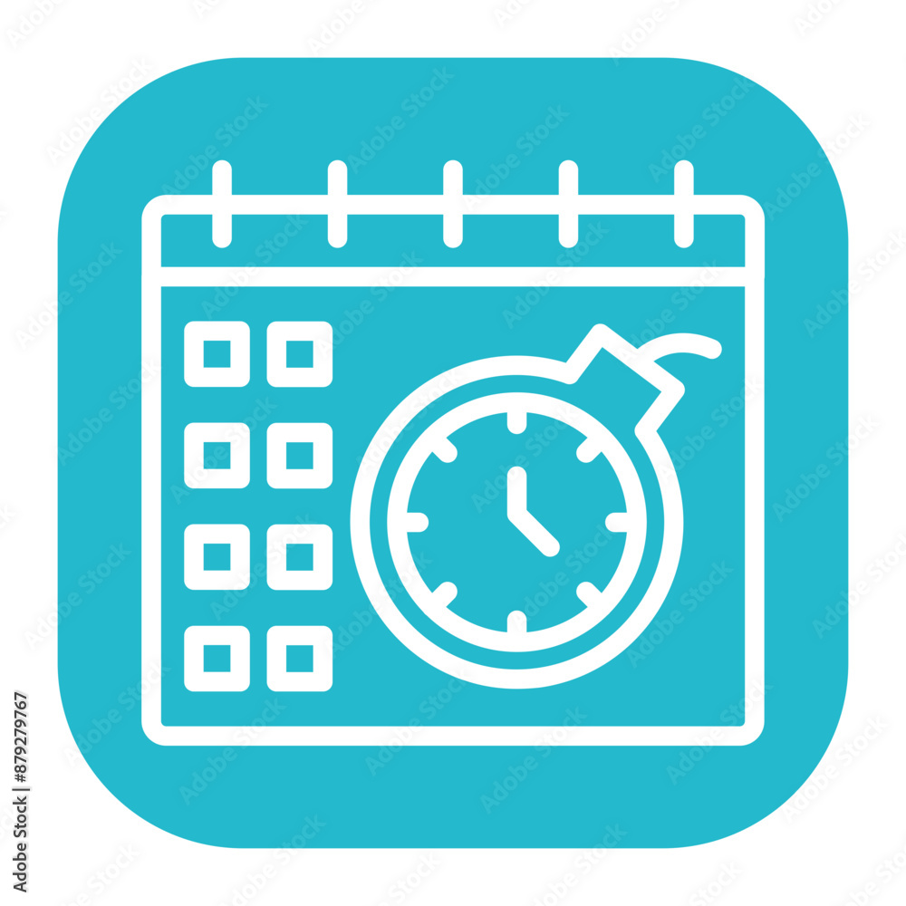 Deadline Calendar icon vector image. Can be used for Freelancer. Deadline Calendar icon vector image. Can be used for Freelancer.