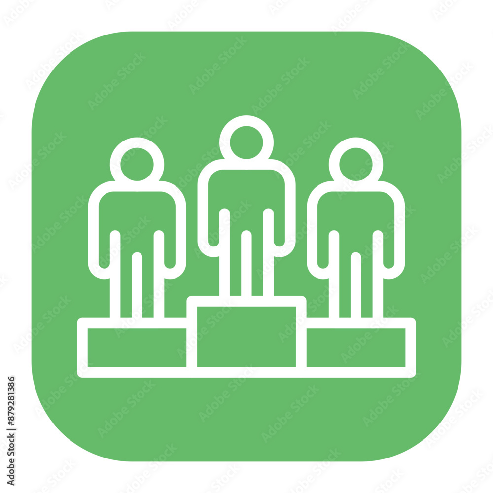 Team Building icon vector image. Can be used for Headhunting.