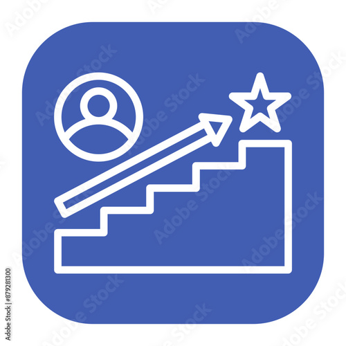 Succession Planning icon vector image. Can be used for Headhunting.