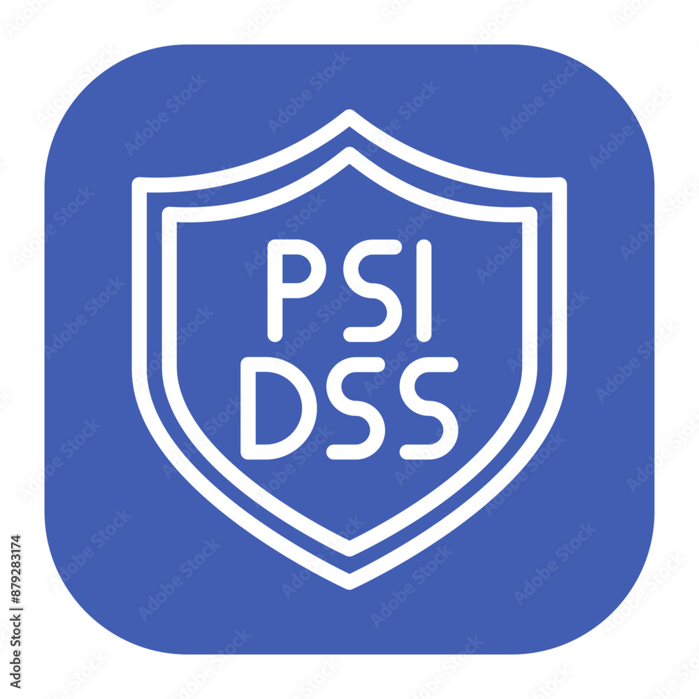 PCI DSS Compliance icon vector image. Can be used for Safe Payment. PCI DSS Compliance icon vector image. Can be used for Safe Payment.