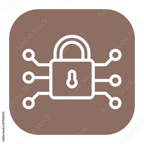 Cybersecurity Threat icon vector image. Can be used for Business Risks.