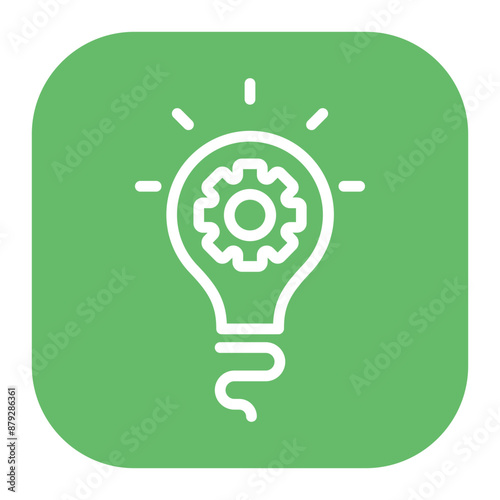 Innovation icon vector image. Can be used for Business Meeting.