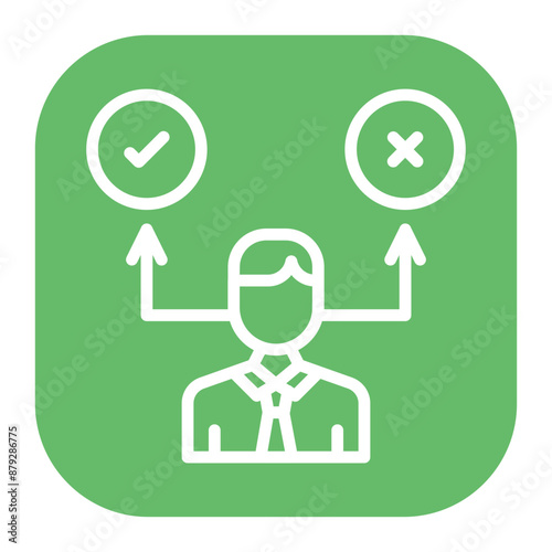 Guidance icon vector image. Can be used for Thought Leadership.