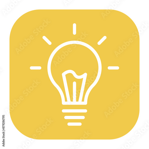 Idea icon vector image. Can be used for Thought Leadership.