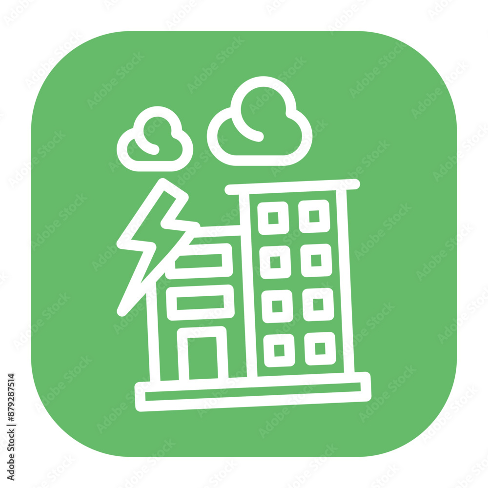 Disaster icon vector image. Can be used for Business Disruption. Disaster icon vector image. Can be used for Business Disruption.