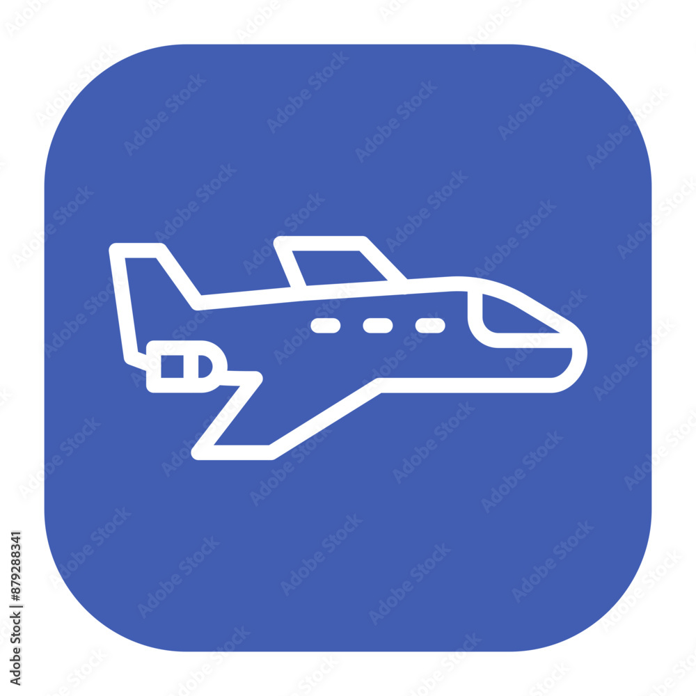 Private Jet icon vector image. Can be used for Airplane. Private Jet icon vector image. Can be used for Airplane.