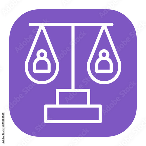 Dignity icon vector image. Can be used for Social Justice.