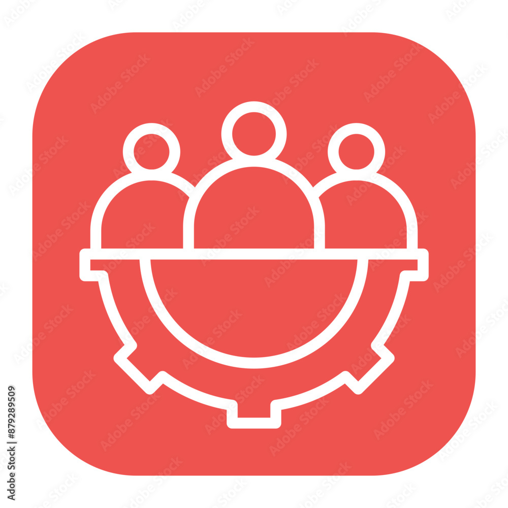 Human Resources icon vector image. Can be used for Hiring Process. Human Resources icon vector image. Can be used for Hiring Process.