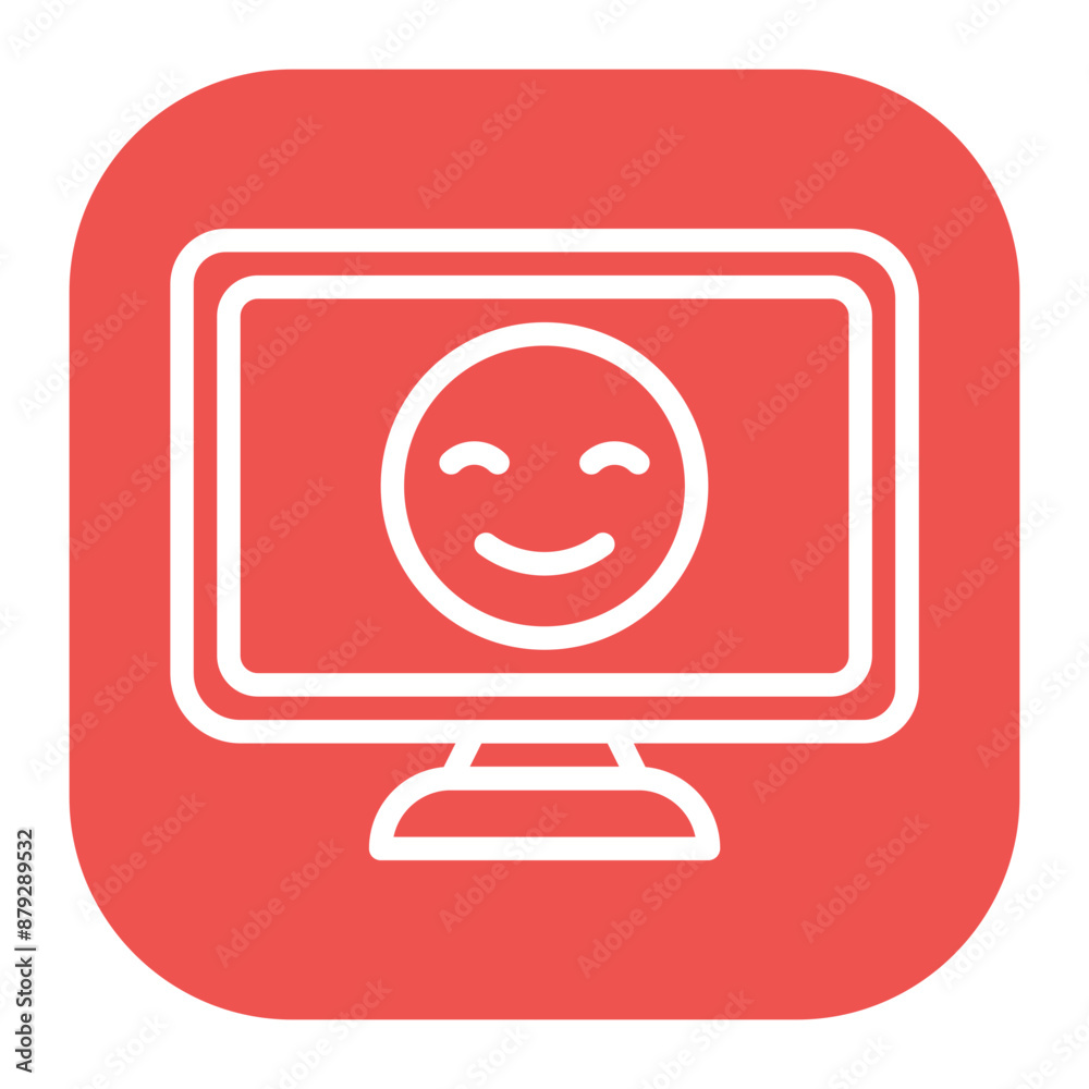 Job Satisfaction icon vector image. Can be used for Hiring Process. Job Satisfaction icon vector image. Can be used for Hiring Process.
