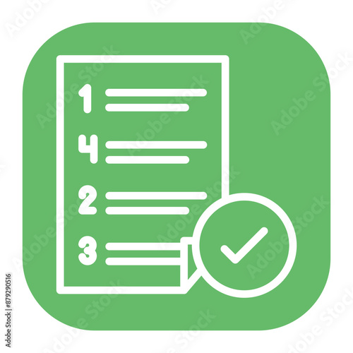 Acceptance Testing icon vector image. Can be used for Software Testing.