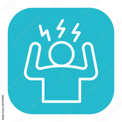 Hyperactivity icon vector image. Can be used for ADHD.