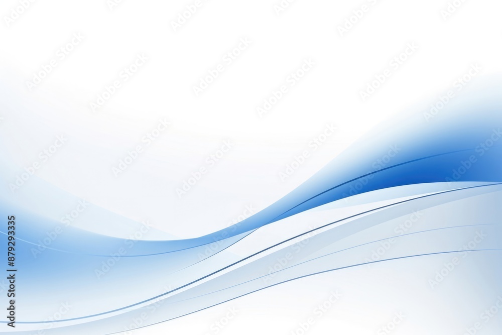 Obraz premium ウェーブの背景