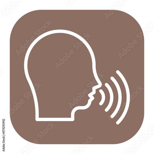 Equal Voice icon vector image. Can be used for Press Freedom Day.