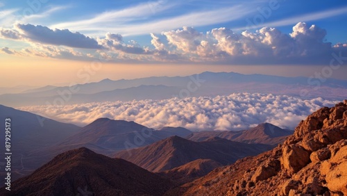  Majestic mountains under a dramatic sky