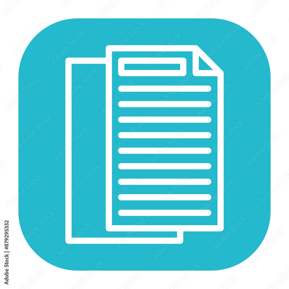 Paper icon vector image. Can be used for Raw Metrial. Paper icon vector image. Can be used for Raw Metrial.